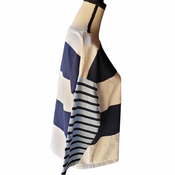 J. Crew Nautical Top with Boat Neck - Picture 2 of 7